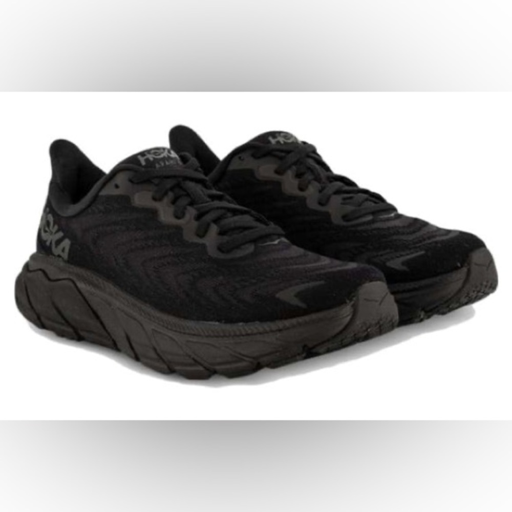 Hoka One One Arahi 6 2E Wide 'Black' SIZE 12 pre owned good condition